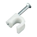 Wire Nail Clip 100 Pcs Packet 4 To 10MM for Wall Cable Fixing
