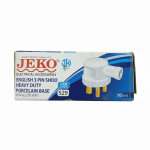 Engish 3 Pin Heavy Duty Shoo Porcalein Base