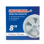 Universal Exhaust Fan Pvc 6/8 Inch