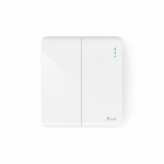 Aqua Elegance 2 Gang Switch Plate