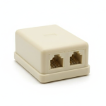 RJ11 Telephone Line Splitter – Dual Port Phone Adapter