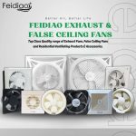 Feidiao Automatic Shutter Design Exhaust Fan ( 1 year Warranty ) - Image 2